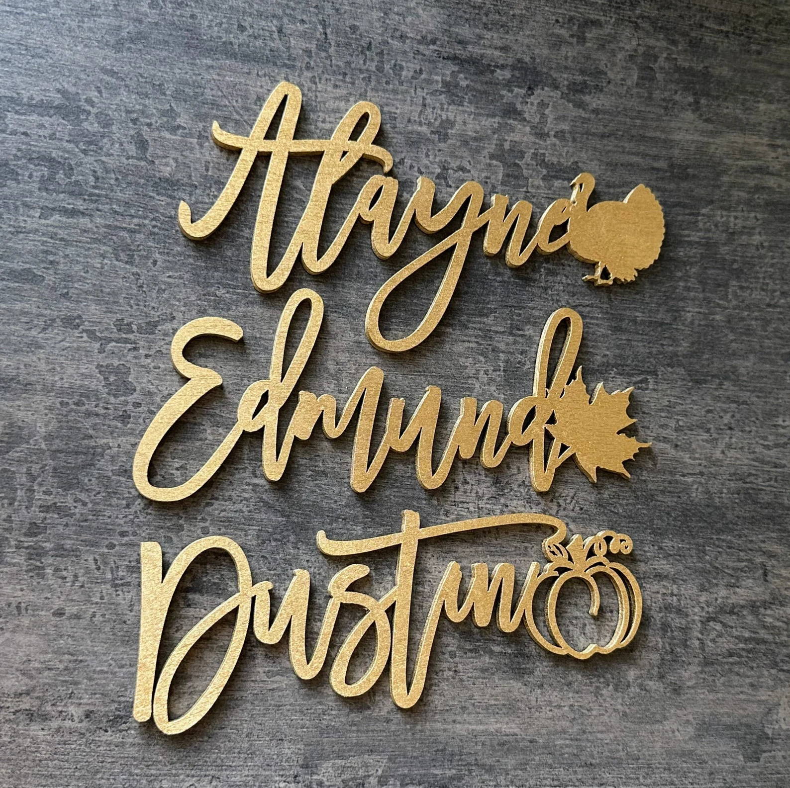 Tarjetas de lugar para la mesa de Acción de Gracias 002