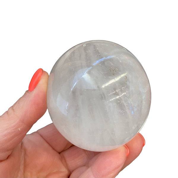 Clear Quartz Crystal Ball