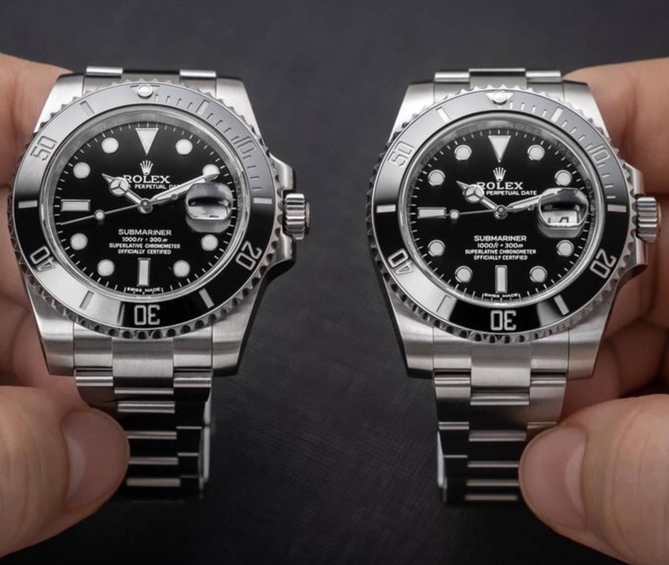 Real and Fake Rolex