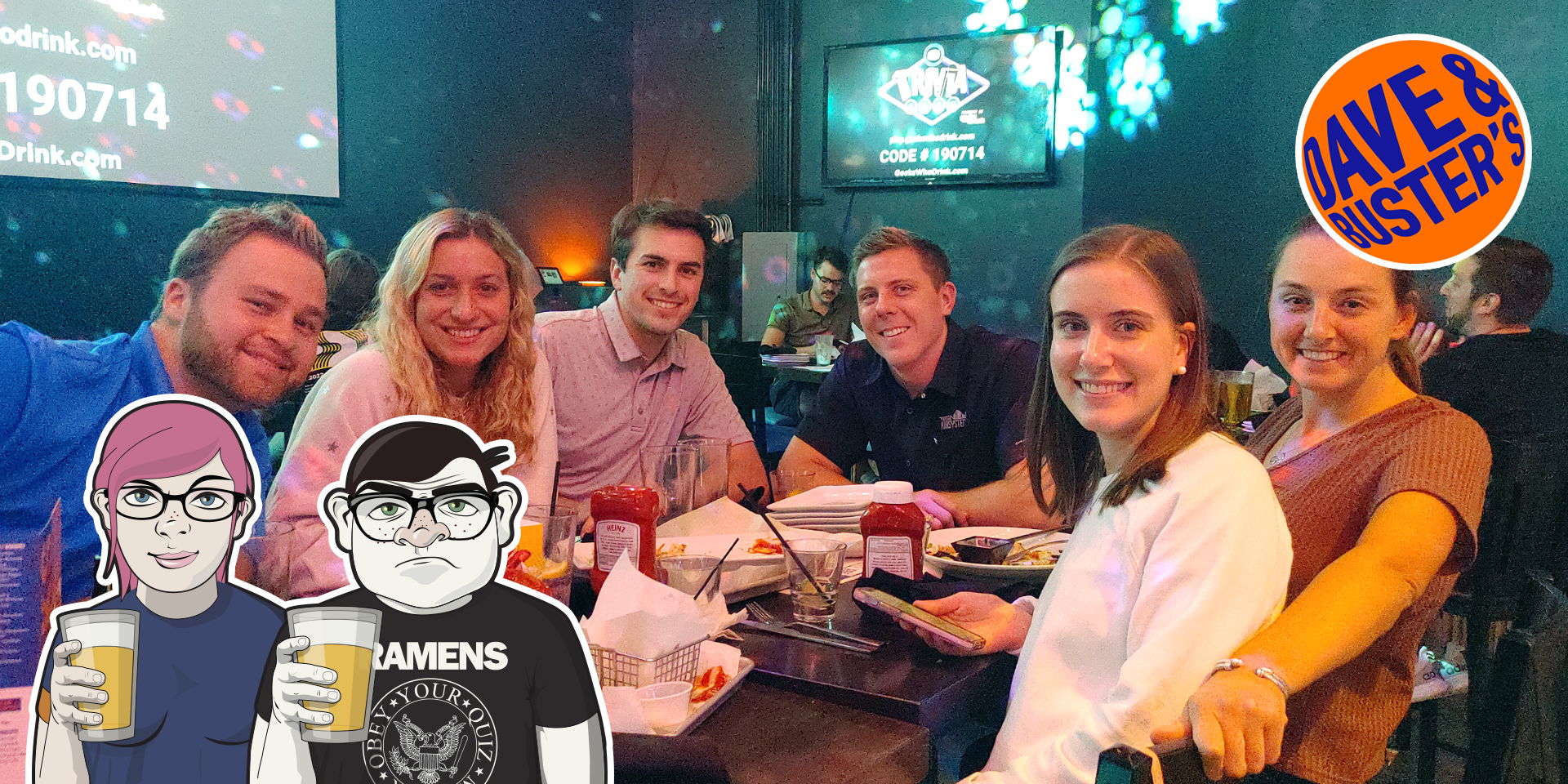 Geeks Who Drink Trivia Night at Dave & Buster's - Dallas promotional image