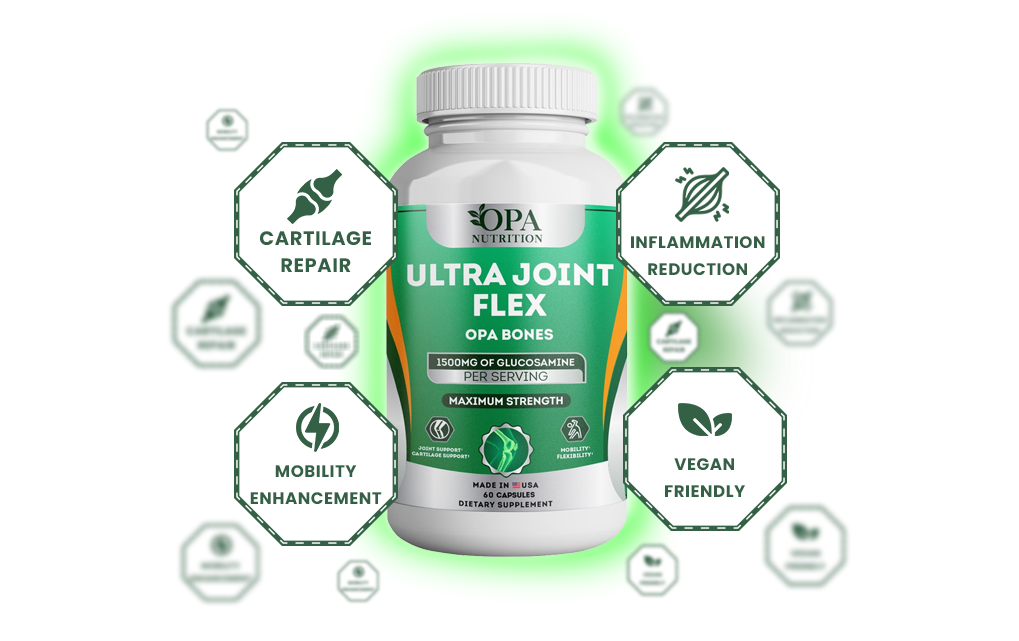 WHY OPA NUTRITION GLUCOSAMINE CHONDROITIN MSM AND TURMERIC JOINT SUPPORT