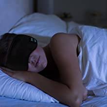 blue light blocking sleep mask, headphones for sleeping