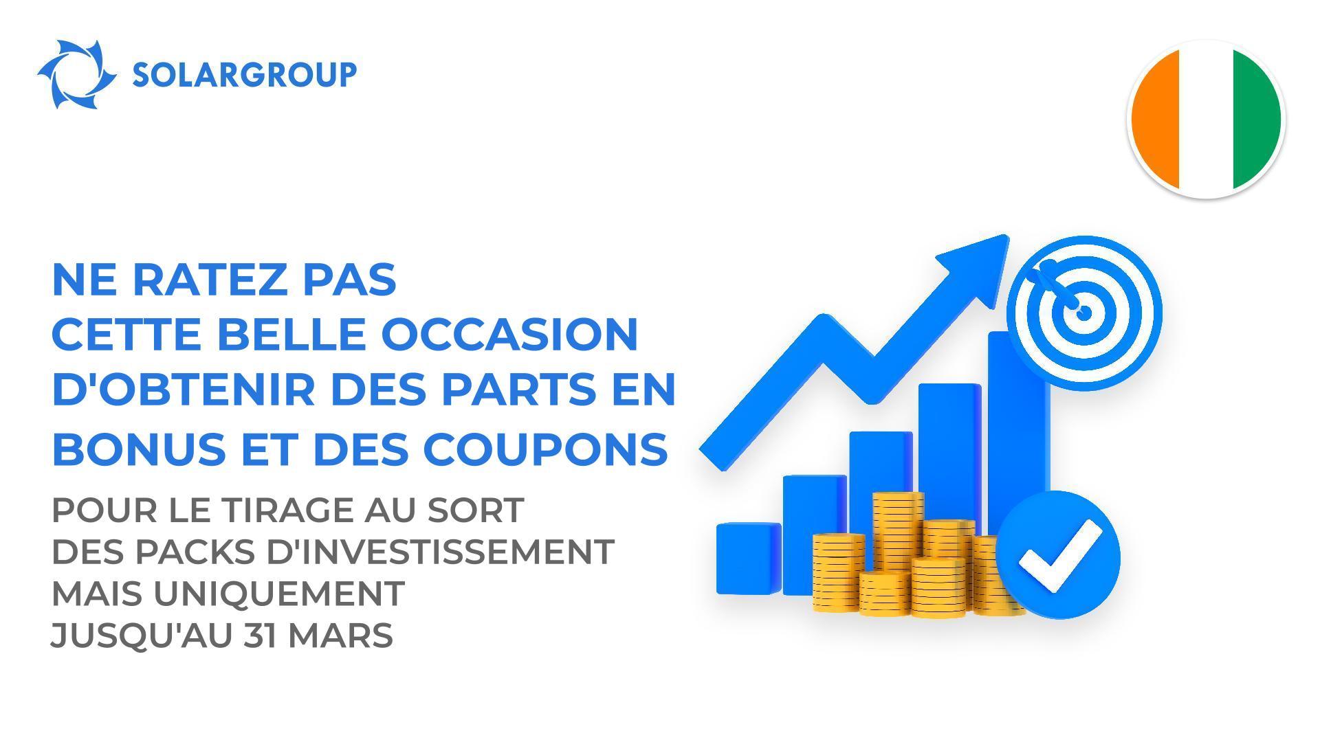 Promotions de mars pour les investisseurs ivoiriens