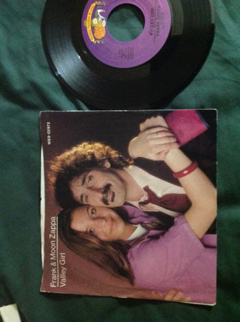 Frank and Moon Zappa - Valley Girl 45 With Sleeve