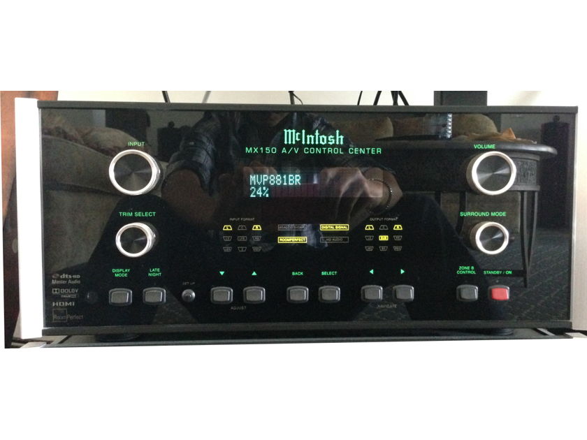 McIntosh Labs  MX-150 A/V Control Center MX150 MX 150