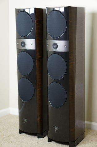 Focal 1028Be walnut, low luster finish