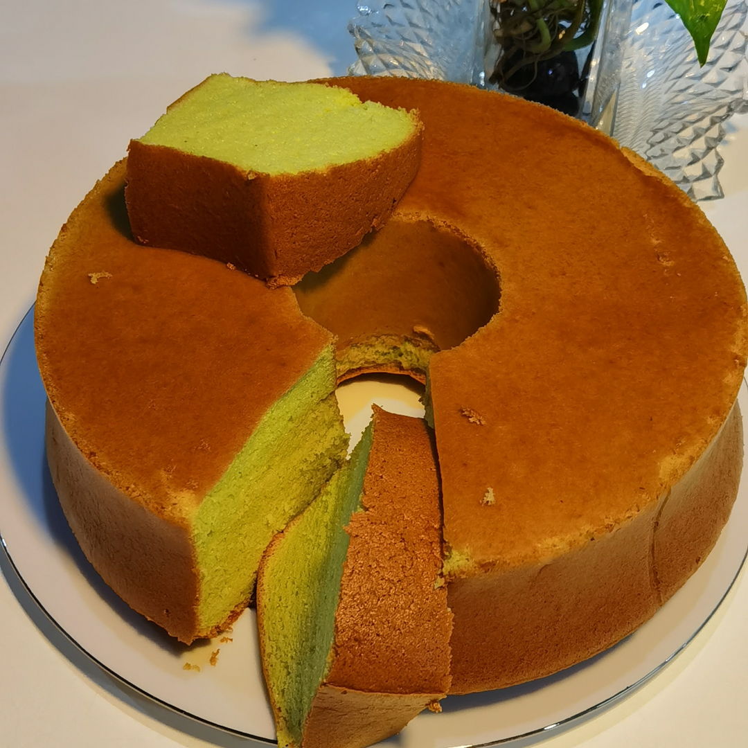 it just real result worth trying the recipe of pandan chiffon cake