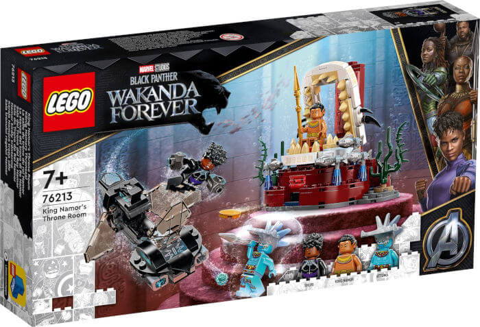 LEGO Marvel 76213 Black Panther King Namor’s Throne