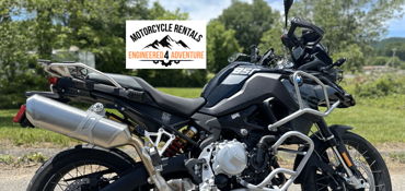 2023 BMW F 850 GS motorcycle for rent near Canton, NC