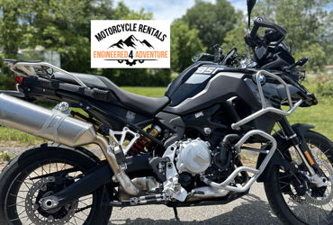 2023 BMW F 850 GS motorcycle for rent near Canton, NC