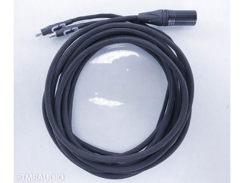 C3 Audio UPOCC 4-Pin XLR Headphone Cable 15ft Balanced; Sennheiser HD800 (15140)