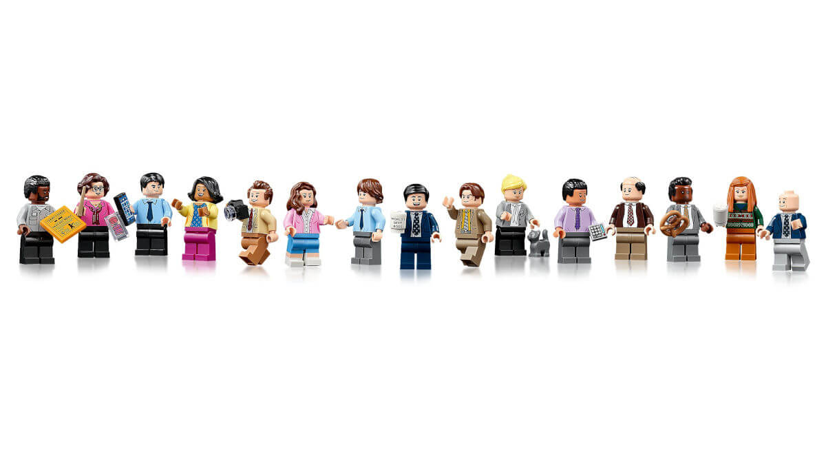 LEGO Ideas 21336 The Office Minifigures