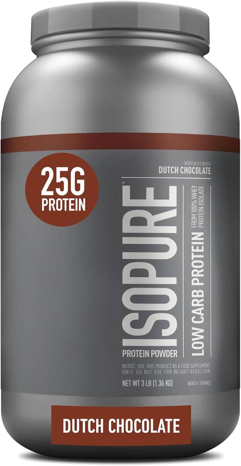 Isopure Whey Protein Isolate Protein Powder