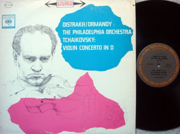 Columbia / OISTRAKH-ORMANDY, - Tchaikovsky Violin Conce...