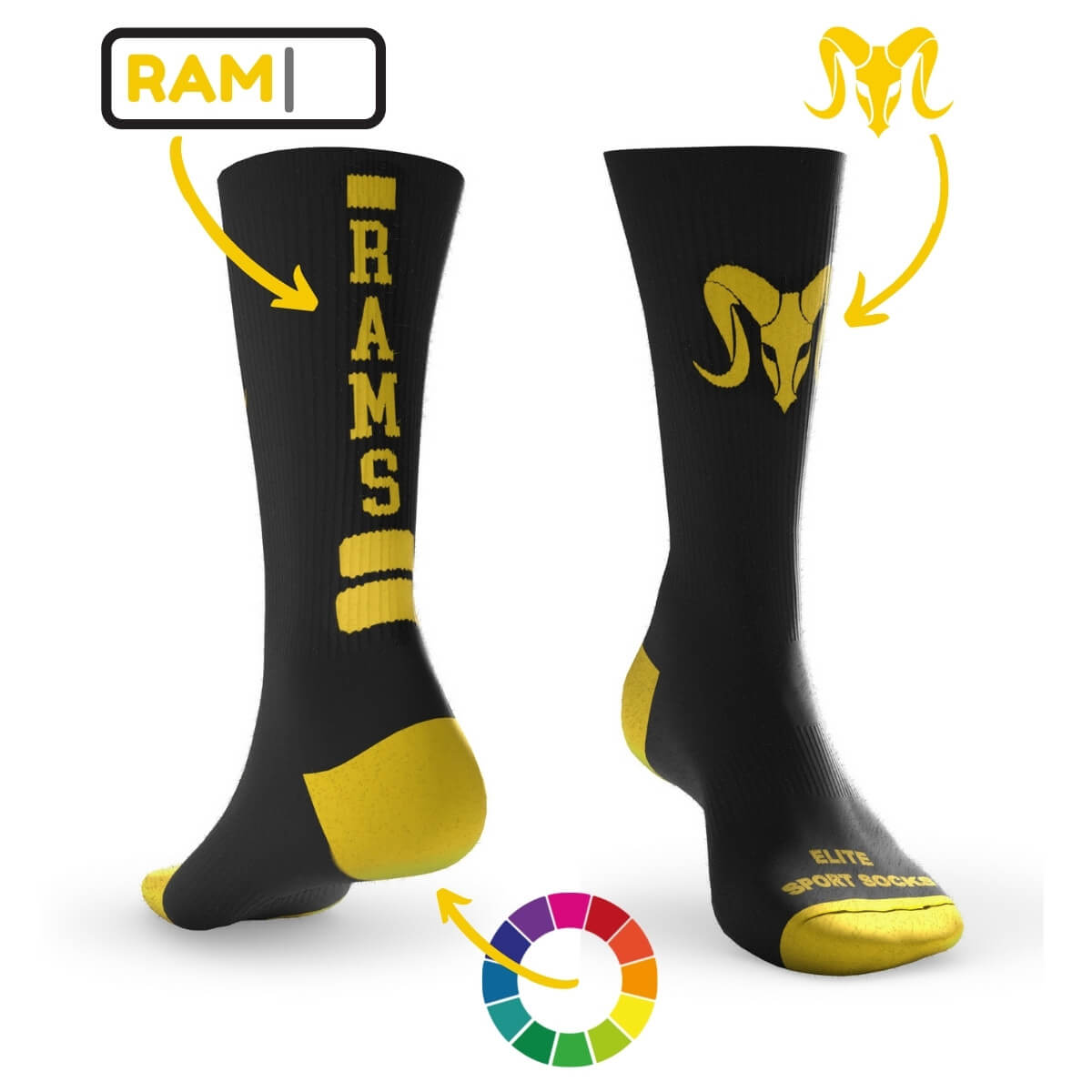 Design your own Custom Athletic Socks