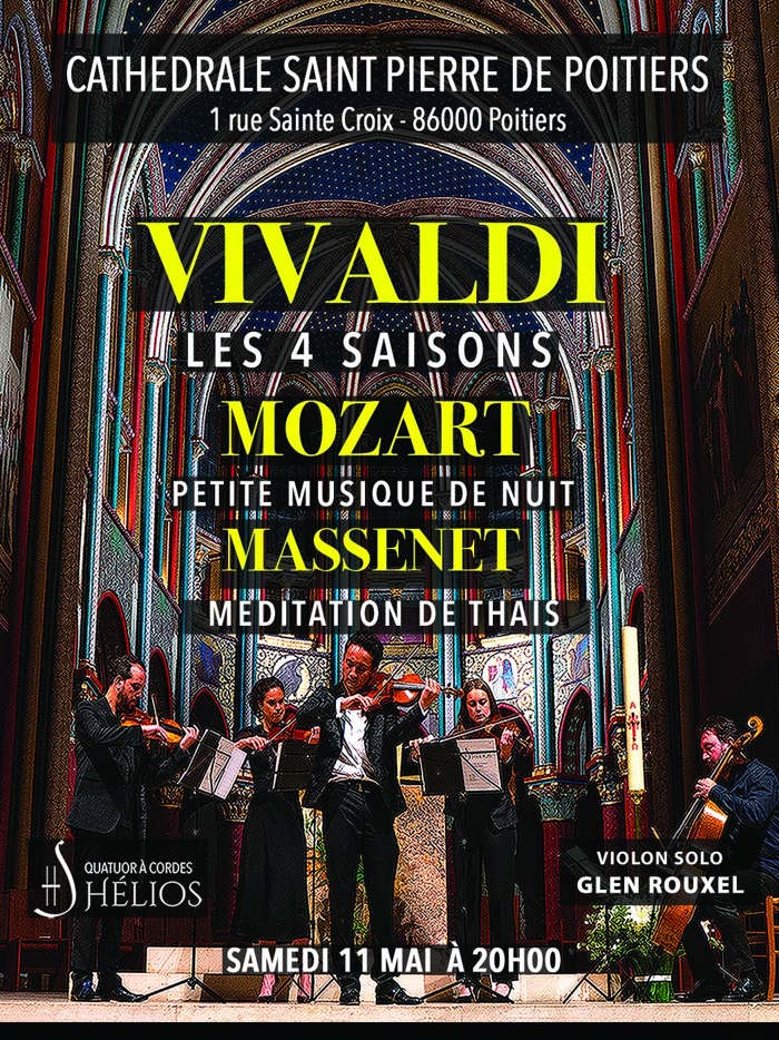 Les 4 Saisons de Vivaldi Intégrale / Petite Musique de Nuit de Mozart à Poitiers