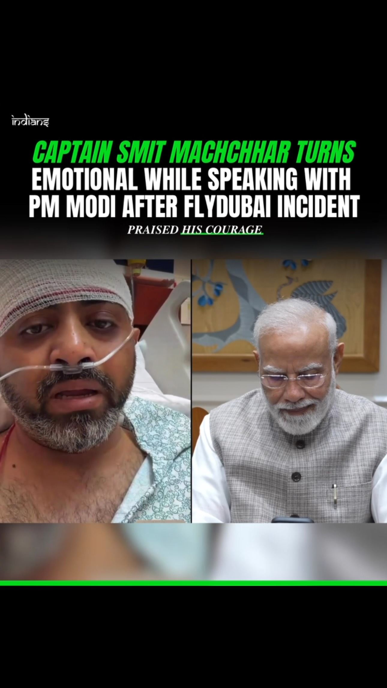 PM Modi Praises Captain Smit Machchhar's Courage