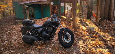 2021 HONDA REBEL 500 ABS motorcycle for rent near Durham, NC