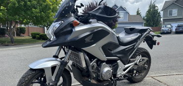 2012 HONDA NC700X motorcycle for rent near Buckley, WA
