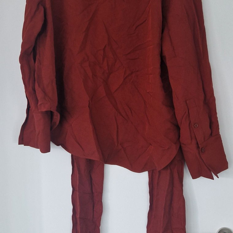 Zara Top in Maroon Red size XL