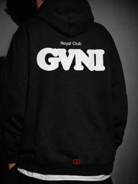 GVNI Premium 400 gsm “ ROYAL CLUB MEMBER” RCM - fleece hoodie