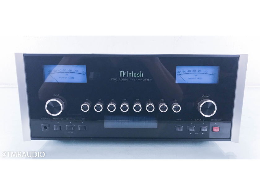 McIntosh C50 Stereo Preamplifier C-50; Remote (15105)