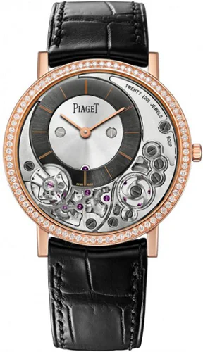 Piaget Altiplano With Diamonds Gray Manual Wind Altiplano 18 K