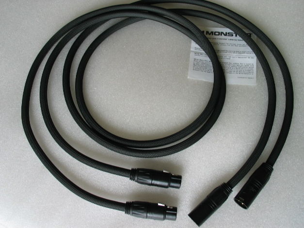 1.5m Monster Cable Z Series Z200i Reference XLR Balance...