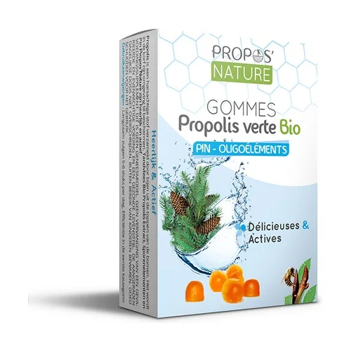 Gommes Propolis Pin & Oligoéléments Bio