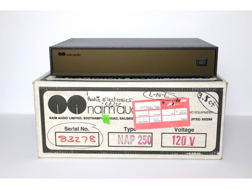 Naim Audio NAP-250 Olive - AV Options restored w/ full service warranty!