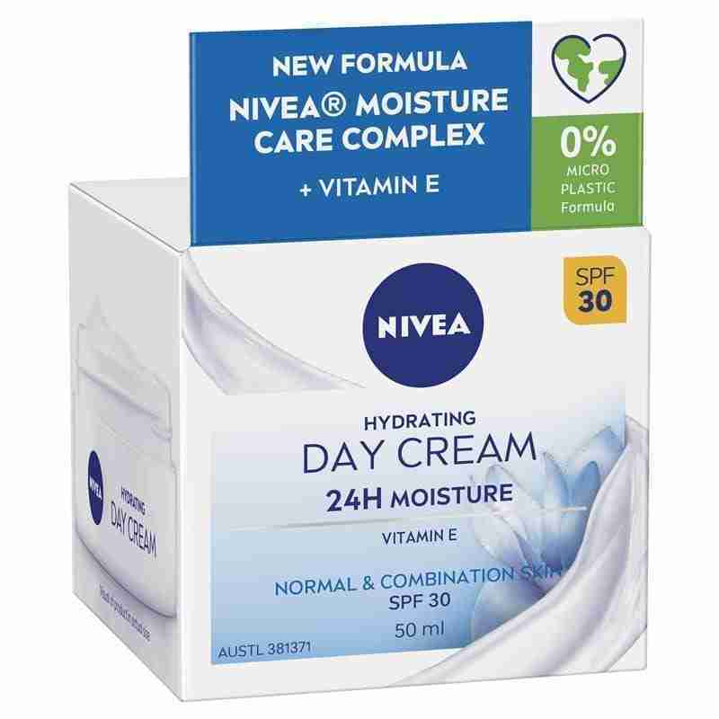 Nivea Daily Essentials Hydrating Face Moisturiser Spf30 50Ml