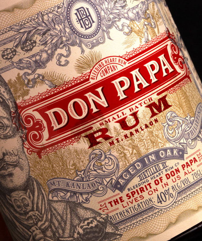 Don Papa  Dieline - Design, Branding & Packaging Inspiration