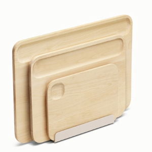 Wooden Cutting Board Set | Non-Toxic with Storage | FSC-Certified