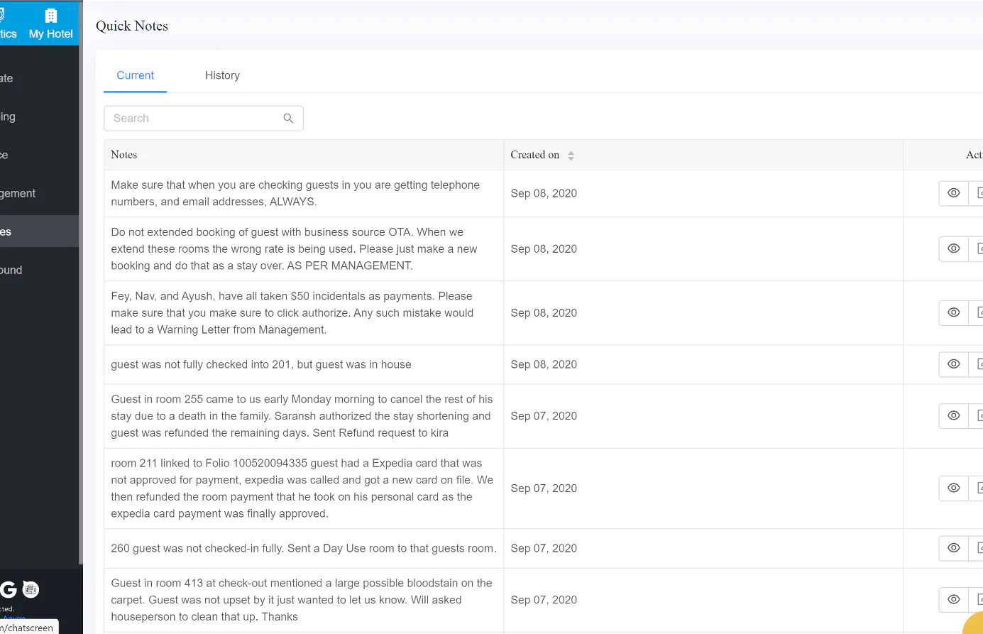 Screenshot image