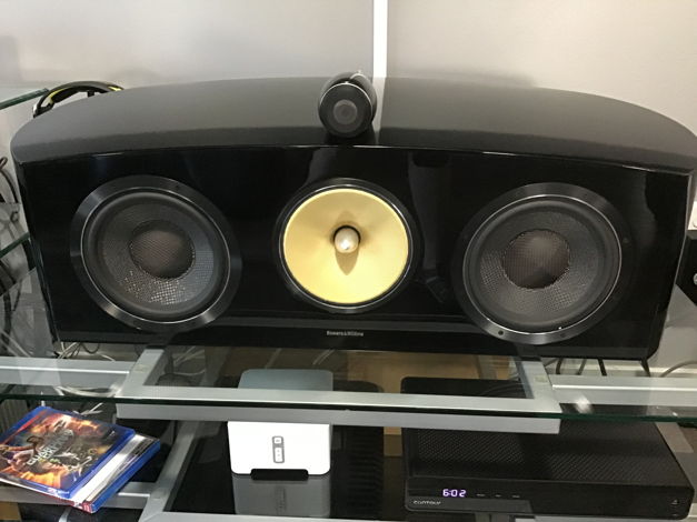 B&W (Bowers & Wilkins) HTM2 D2 CENTER CHANNEL Piano bla...