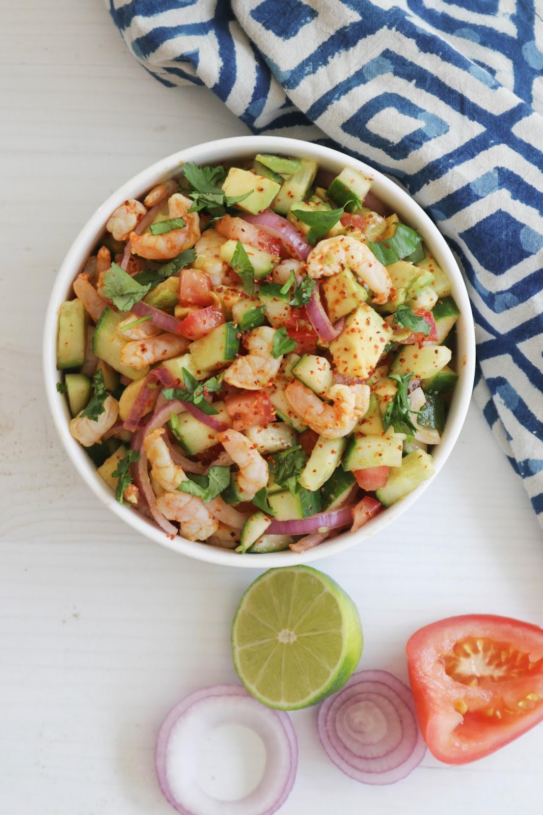 Simple Shrimp Ceviche