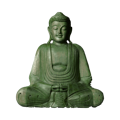 Natural Ingredients Jade Buddha Carving