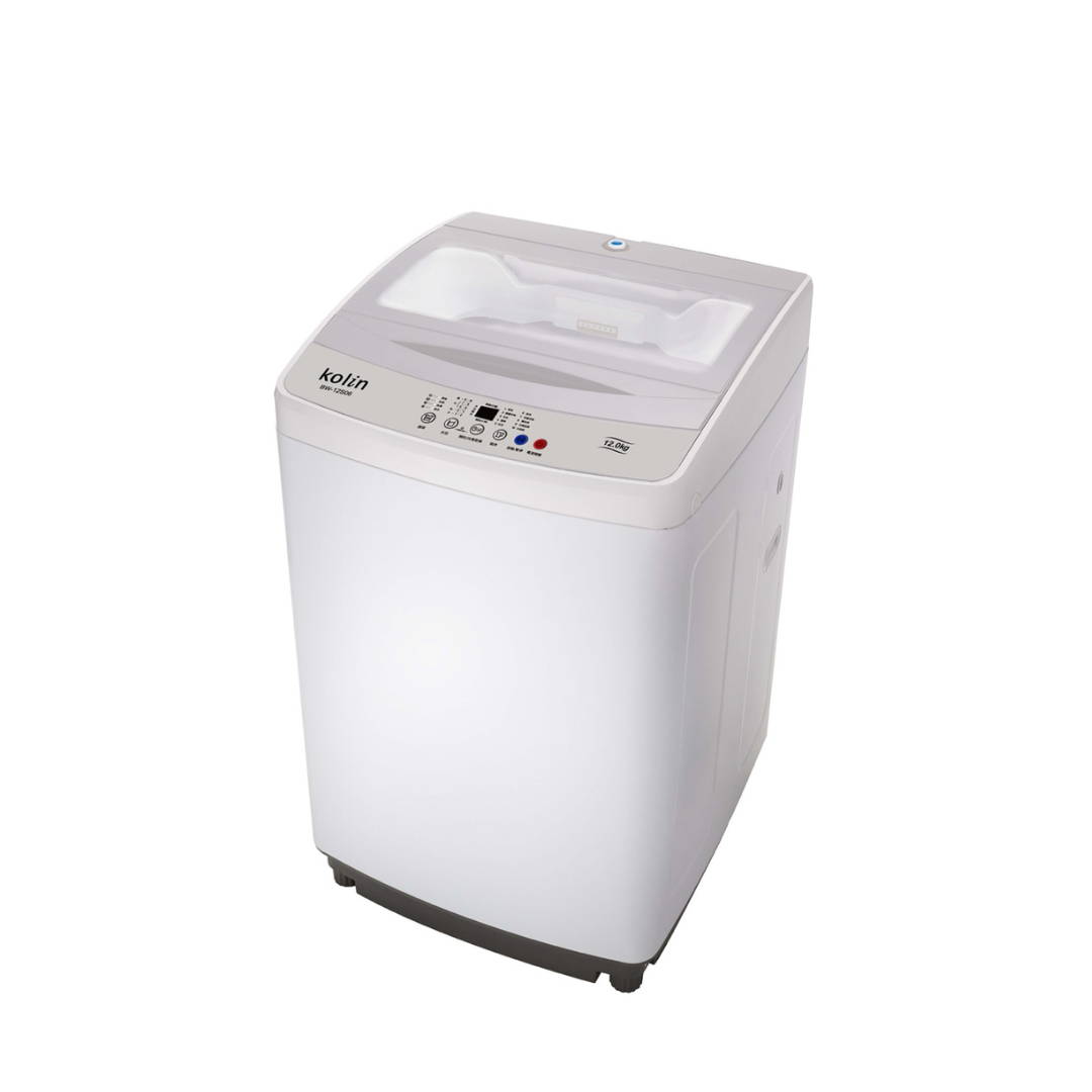 KOLIN 歌林12公斤單槽全自動定頻直立式洗衣機-BW-12S06 無卡分期
