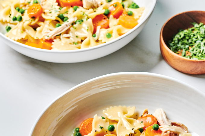 Chicken and Tarragon Farfalle