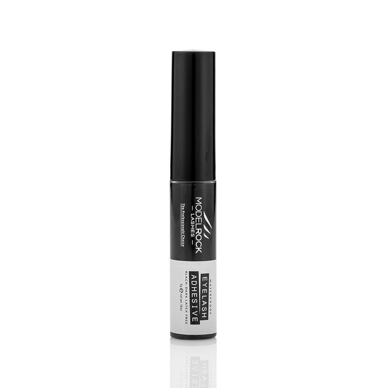 MODELROCK - Lash Adhesive 5gm Waterproof BLACK/DARK - "LATEX FREE" - With "Brush On" applicator - Image 2