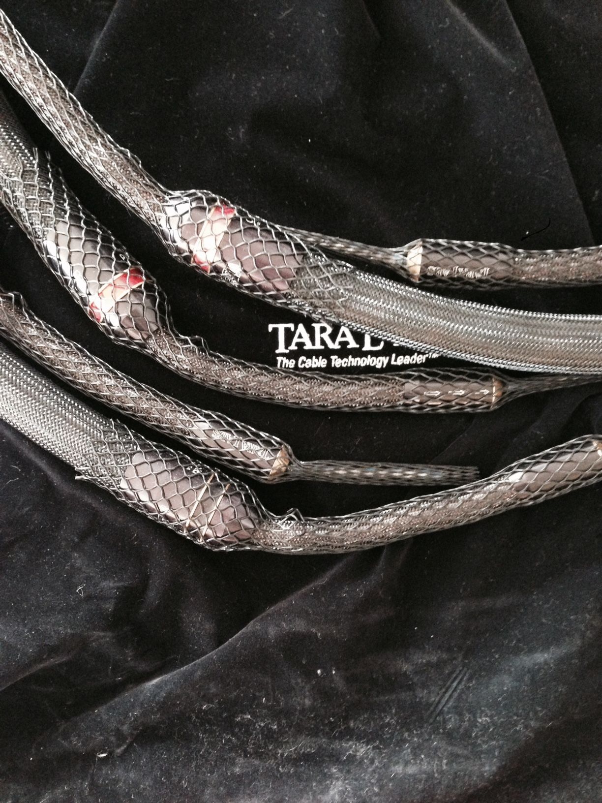 TARA LABS Omega Gold 6 ft pair  Soft Pin end connection