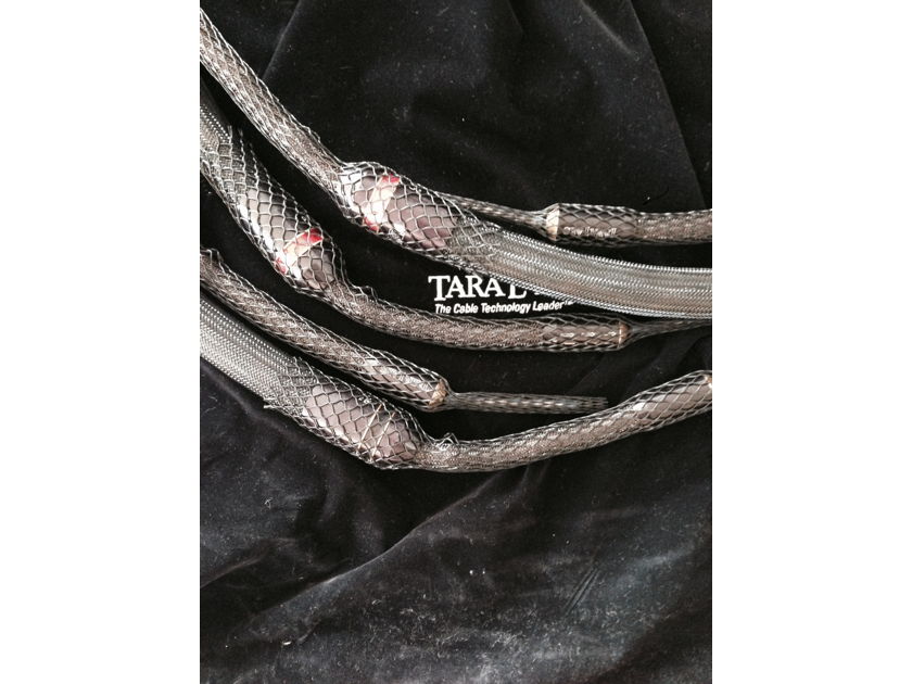 TARA LABS Omega Gold 6 ft pair  Soft Pin end connection