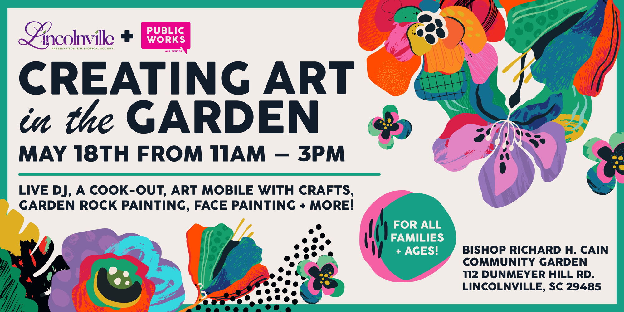 Creating Art in the Garden promotional image