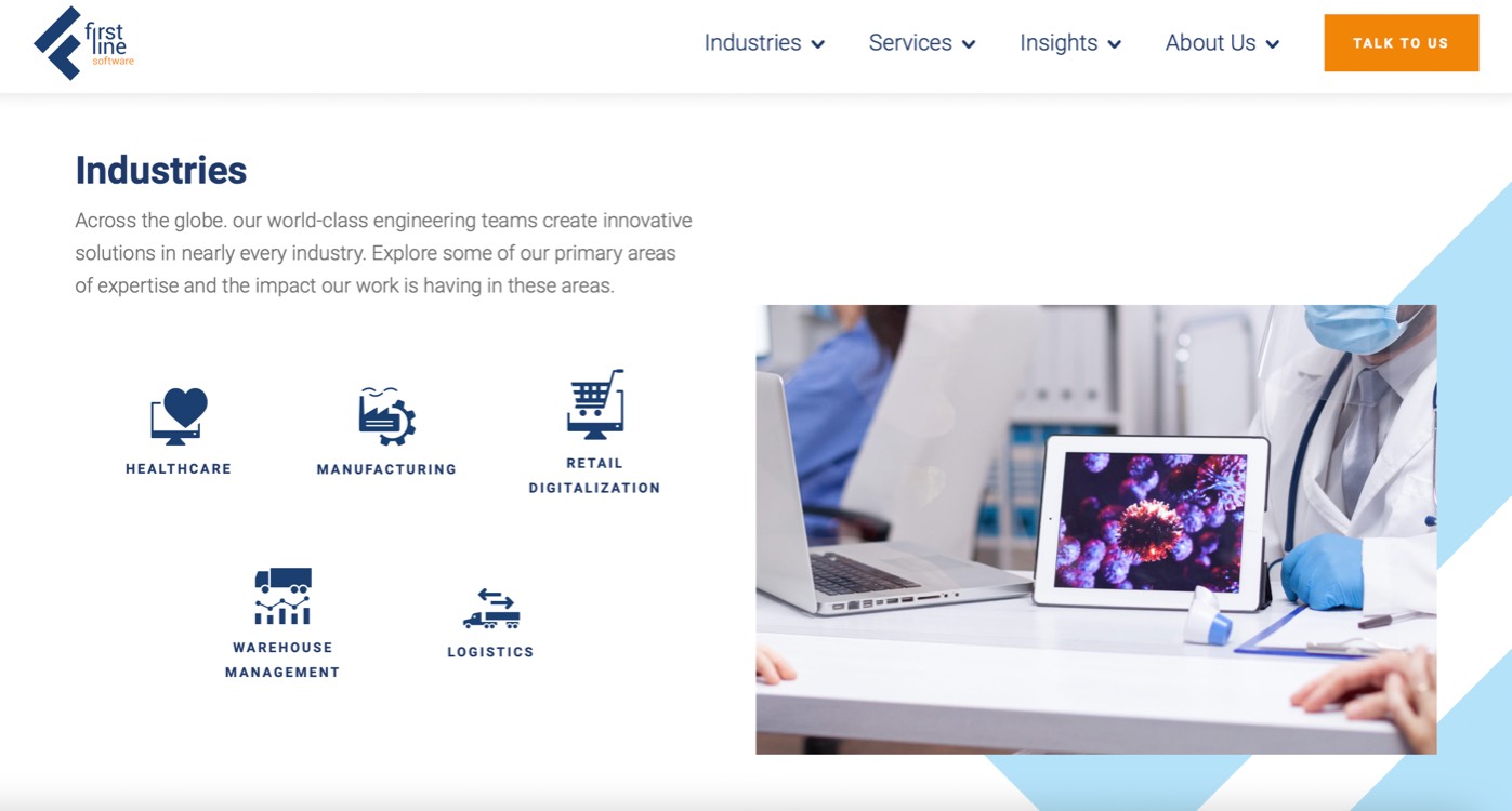 First Line Software product / service