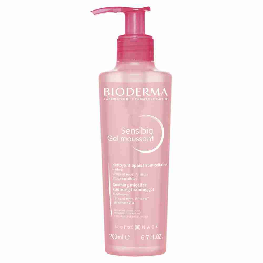 Bioderma Sensibio Gel Moussant Soothing Foaming Gel Cleanser - 200Ml