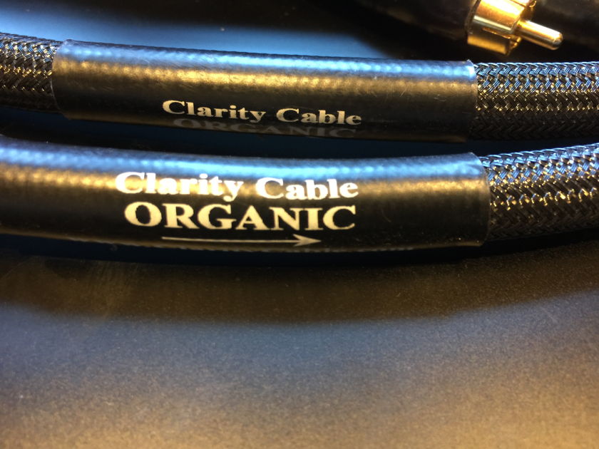 Clarity Cable Organic  1m RCA Interconnect