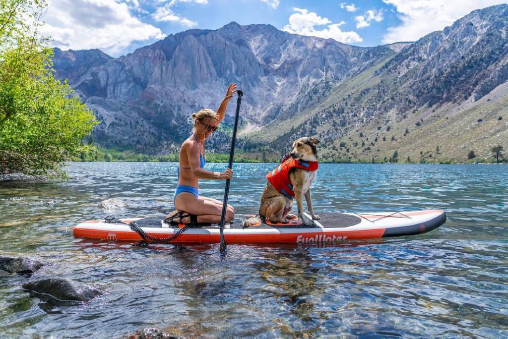 Blow up paddleboarding in Canada with UV-blocking sunglasses