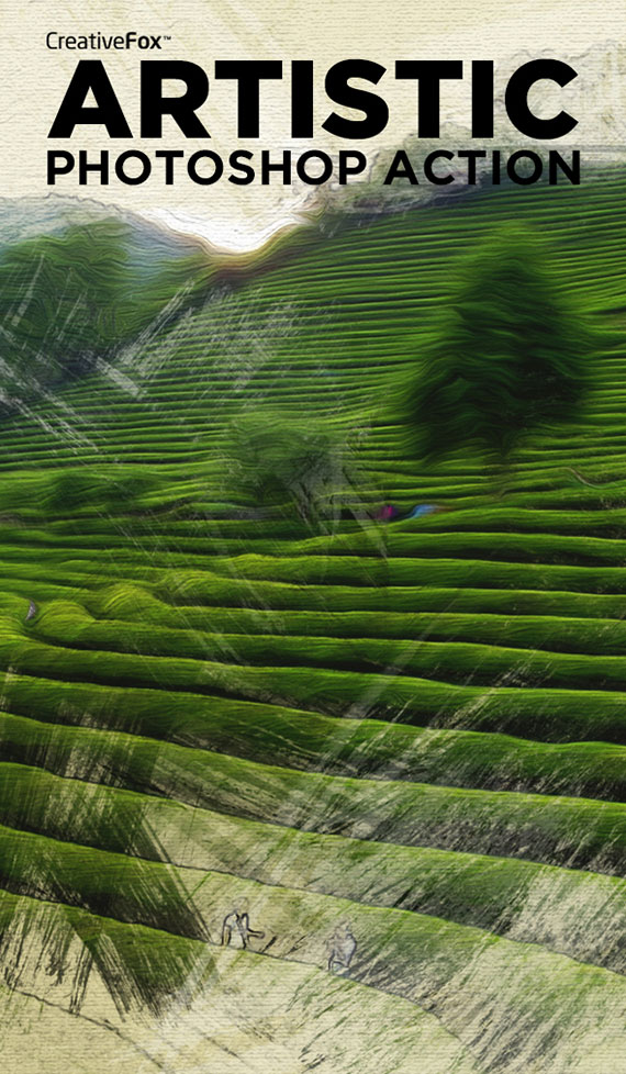 Бесплатно скачать Фотошоп экшен "Oil Painting"