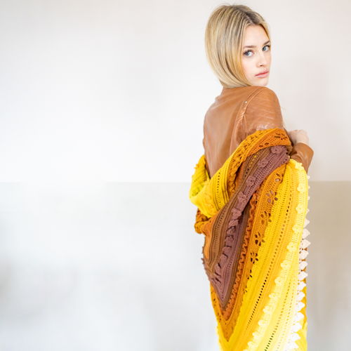 Golden Harvest Shawl