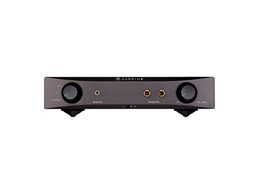 NuPrime  HPA-9 Dedicated Class A Headphone Amp w/ phono stage, Black Finish
